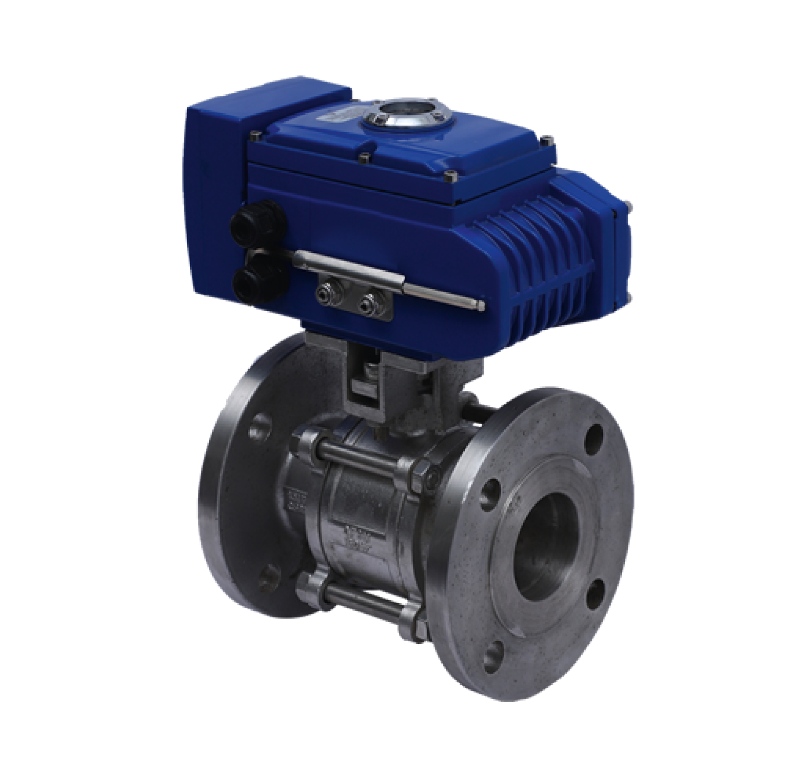 Global Valve Automation - Automation - Pneumatic and Electric Actuator operated ball valve 2 way and 3 way