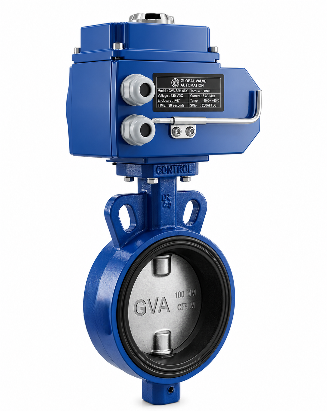Global Valve Automation - Automation - Pneumatic and Electric Actuator Operated Butterfly valve